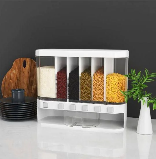 Multiple Dispenser for Cereals Grains and Pulse