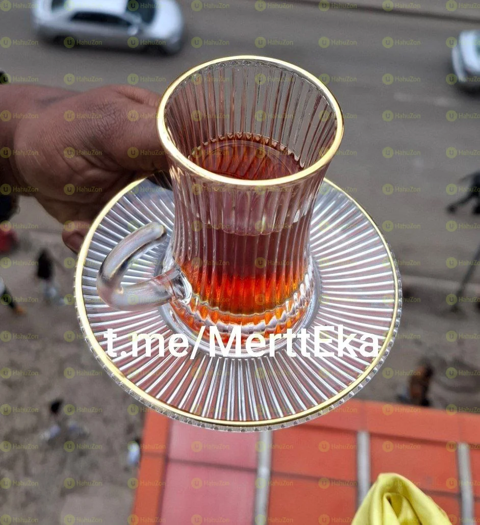 Strip Style Tea Cup