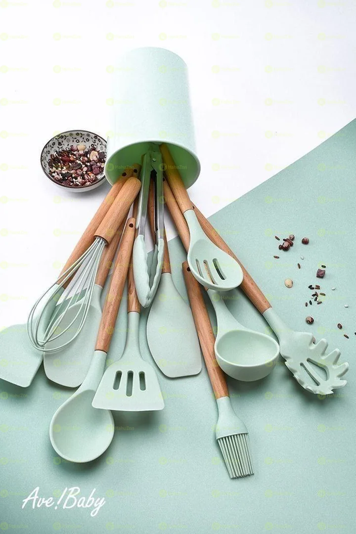 12pcs Silicone Kitchen Set