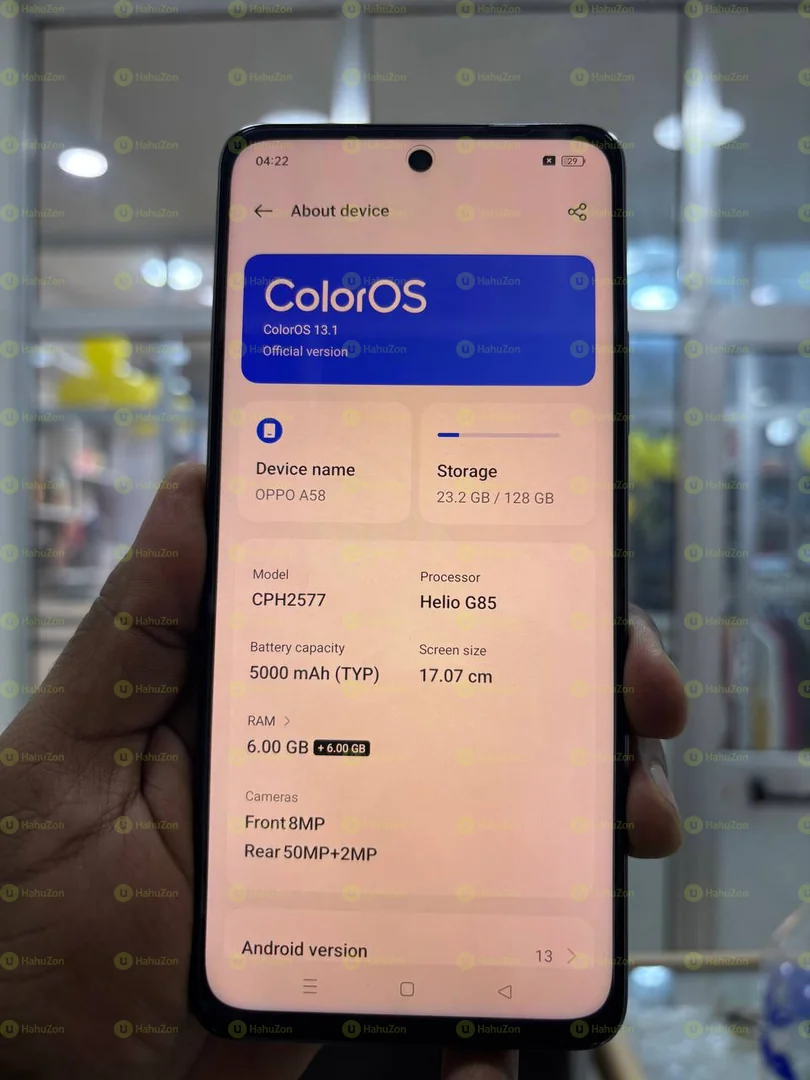 Oppo A58