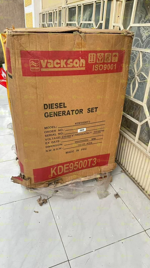 Vackson KDE9500T3 Diesel Generator