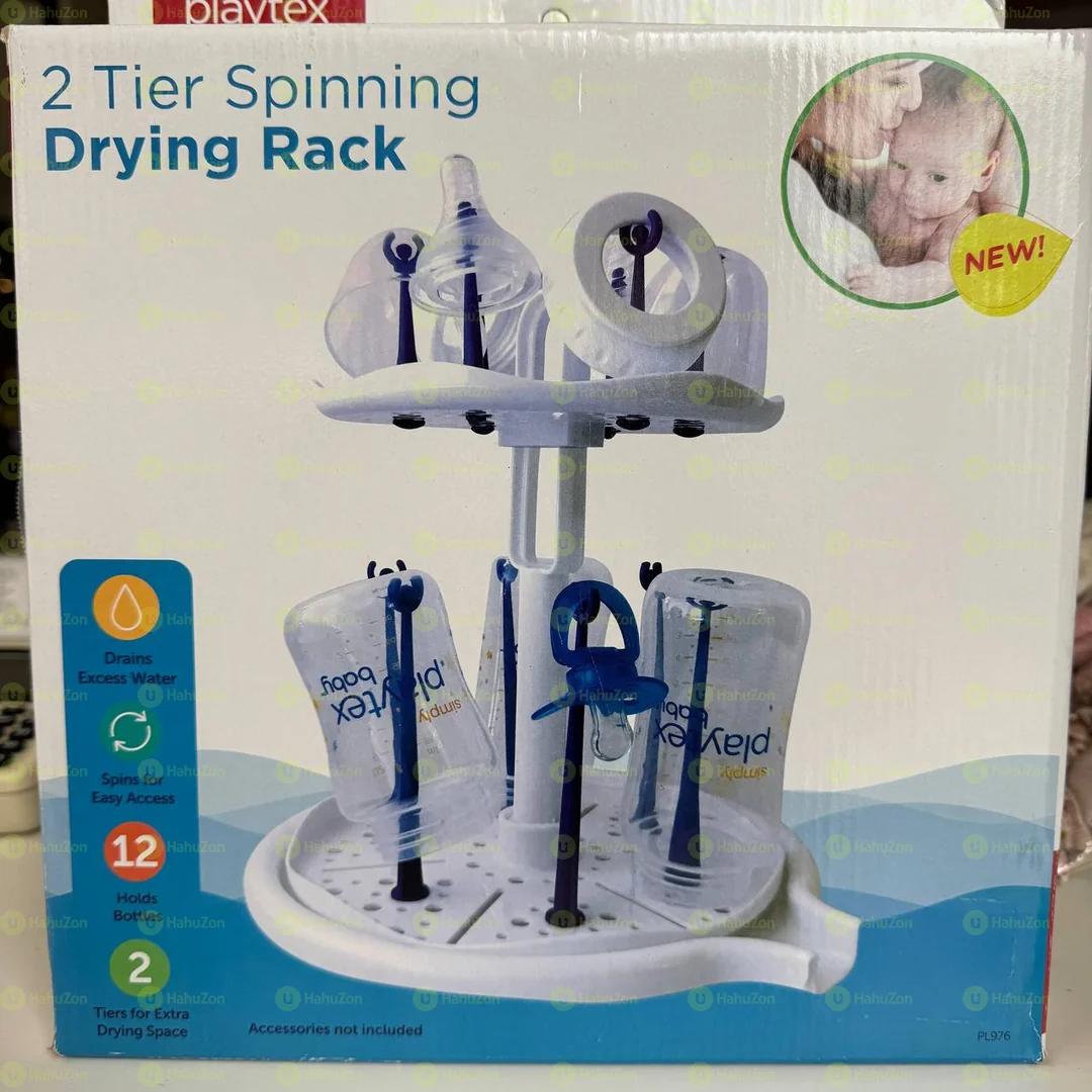 Spin Stack Bottle Drying Rack
