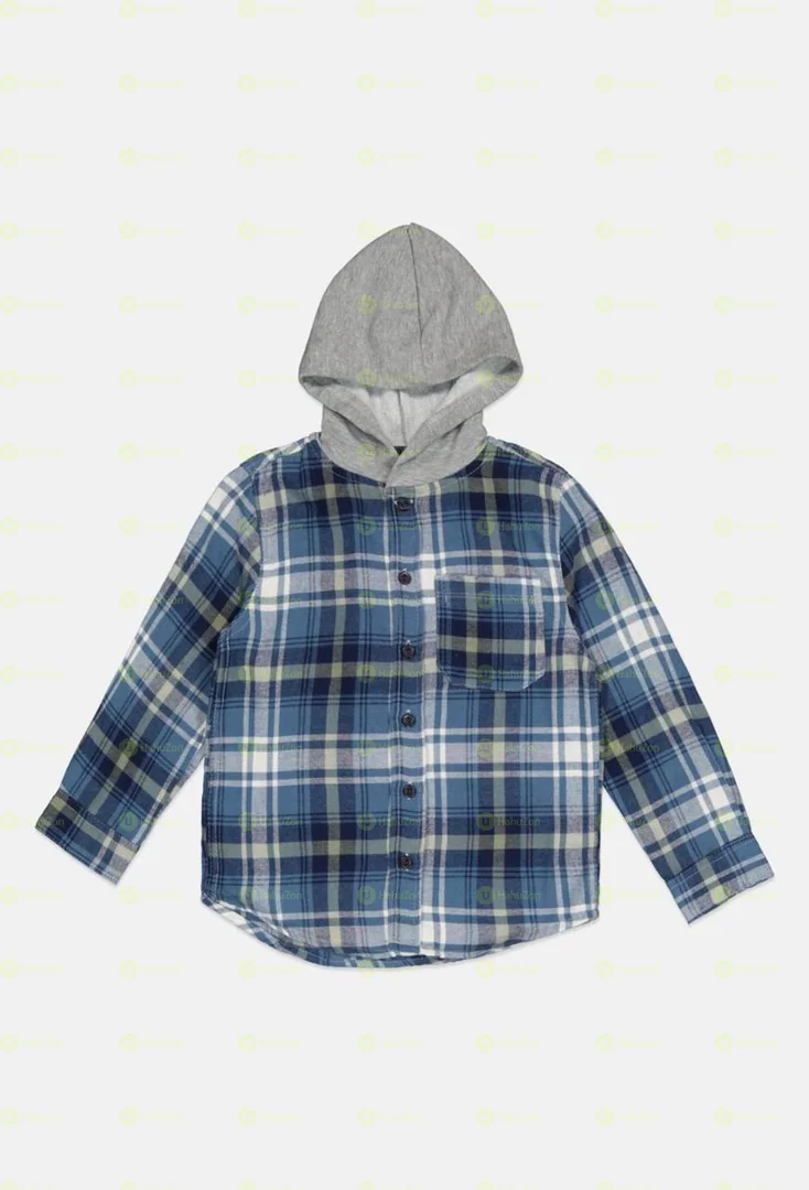 Tony Hawk Kid Boy 2Pc Plaid Jacket Shirt And Joggers Set