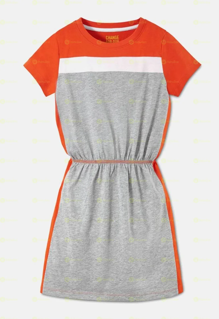 Tchibo Kid Girls Short Sleeve Jersey Dress
