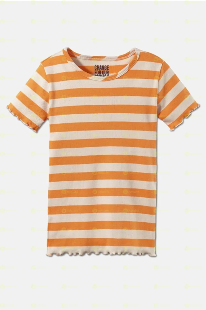 Tchibo Kid Girls 2pcs Short Sleeve Rip Top