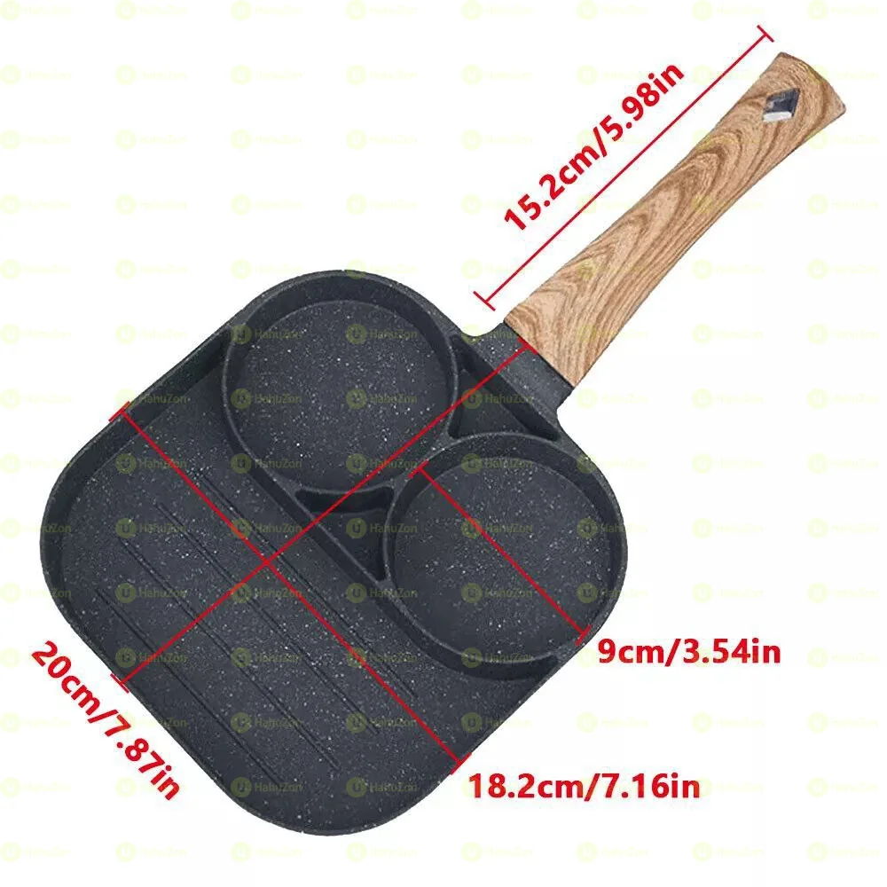 Non-Stick 3 In 1 Multi Purpose Frying Pan