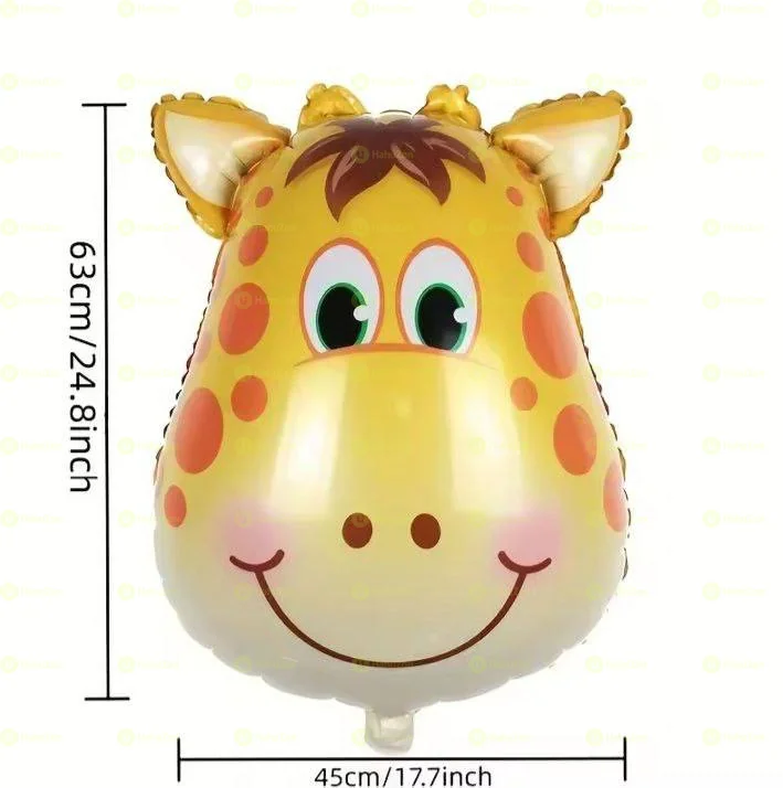 Jungle Safari Animals Party Balloons