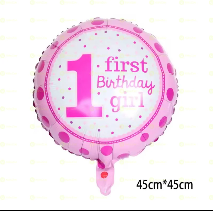 Happy Birthday Aluminum Foil Balloons