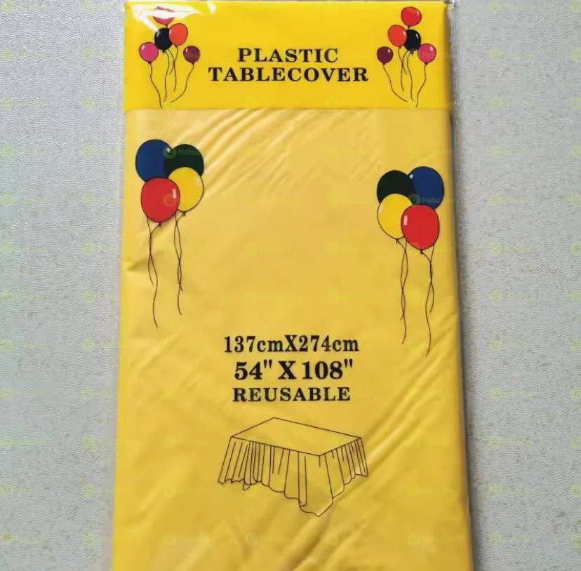 Plastic Table Cover