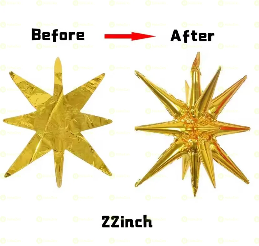 Star Shaped Balloons