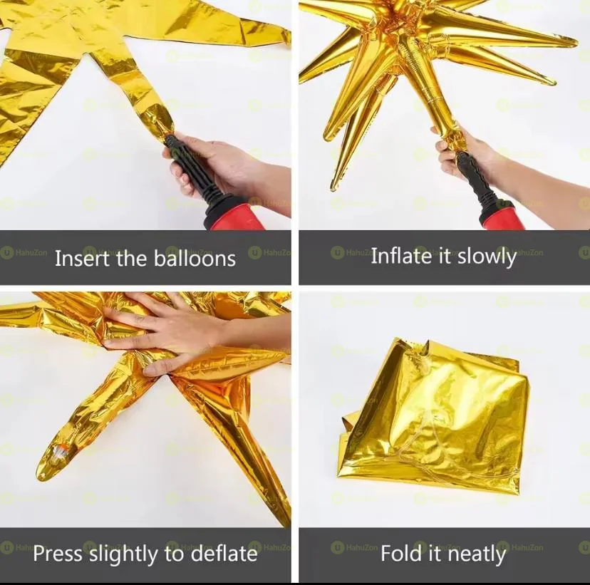 Star Shaped Balloons