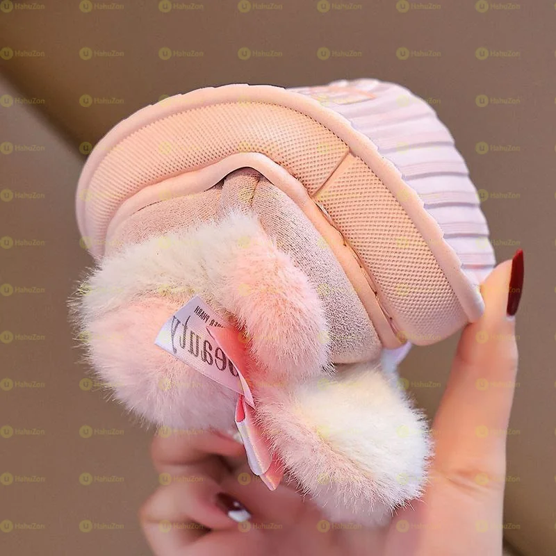 Cute Rabbit Warm Indor And Outdor Cotton Shoes