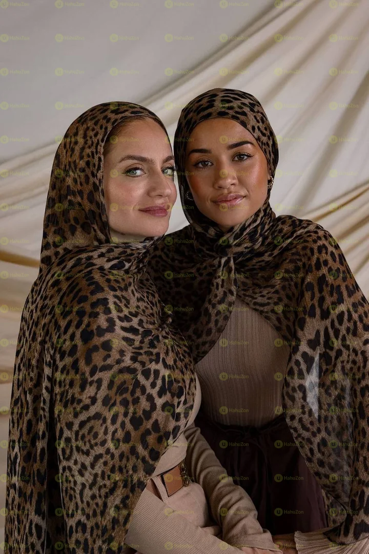Leopard Print Modal Hijab