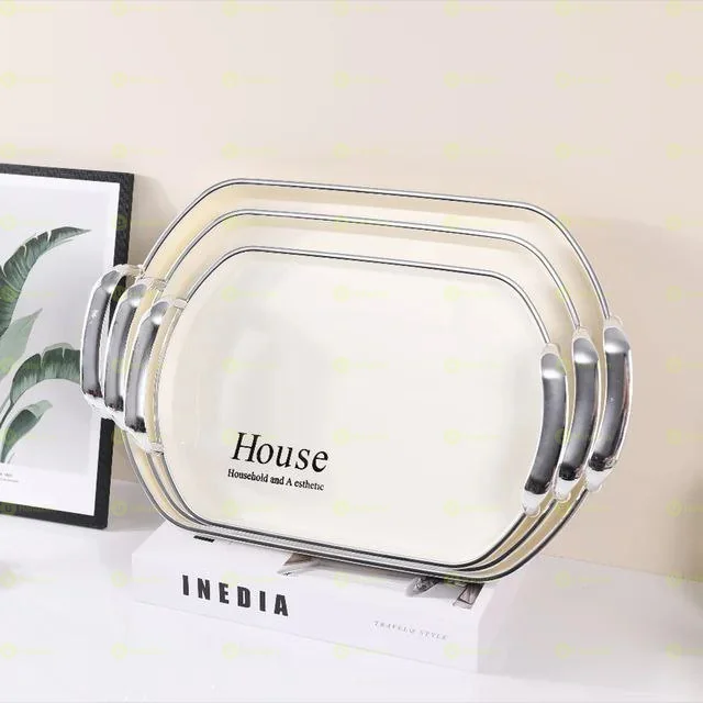 3Pcs Serving Plates