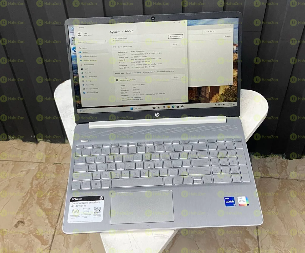 Hp Notebook 15 Core i7 12 Generation Laptop