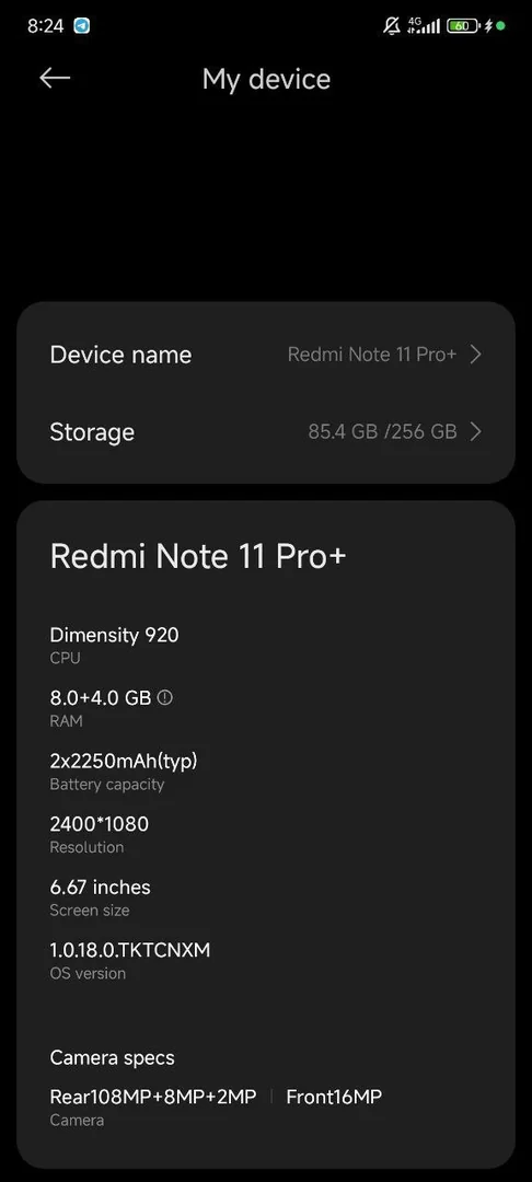 Redmi 11 pro + 5g