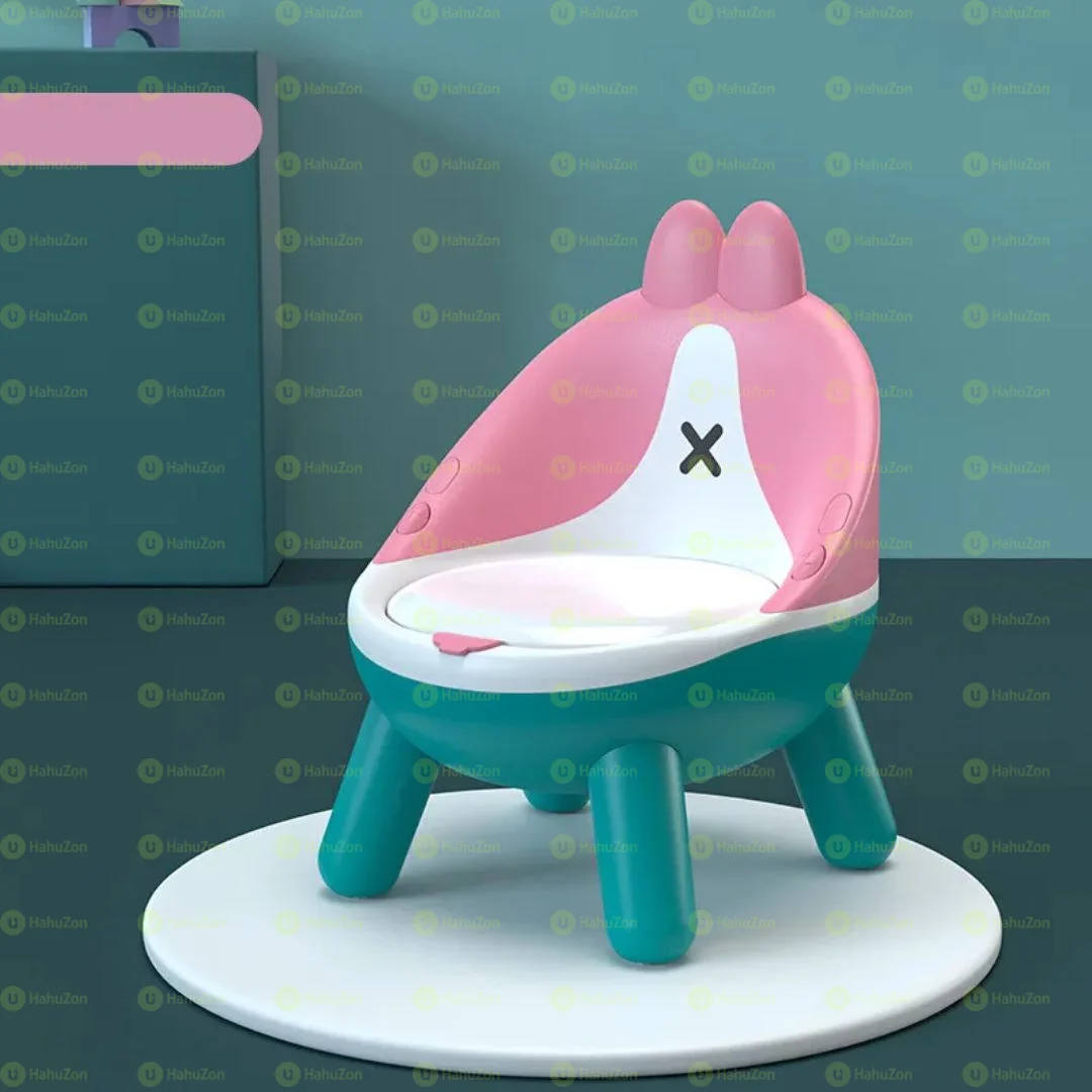 Childrens Bed Pan Portable Urinal Soft Back Pots Seat Chair