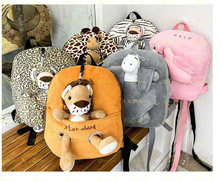 Cartoon Animals Starters School Back Bag