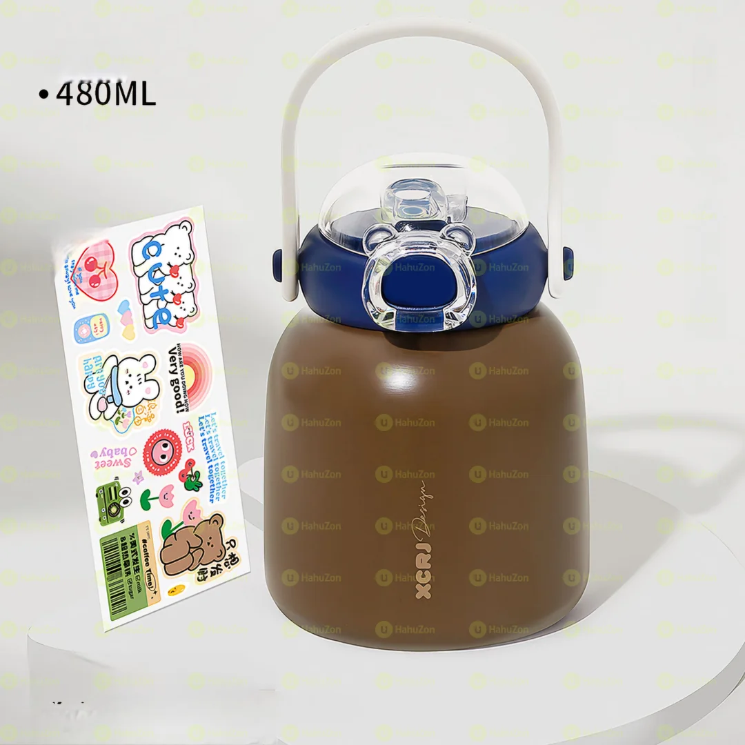 Big-Belly Cute Stainless Steel Thermos Cup