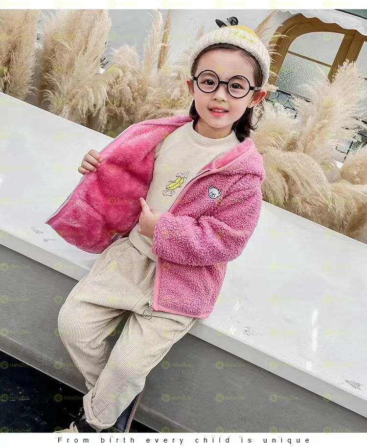 Unisex Coral Fleece Jacket