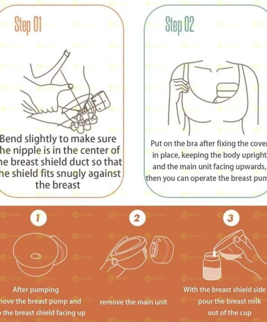 Wearable Hands Free Brest Pump