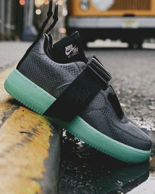Nike Airforce 1 Utility Obj Grey Men's Shoes