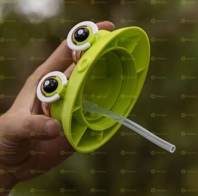 Duble PP Cup With Handle Silicone Bottle