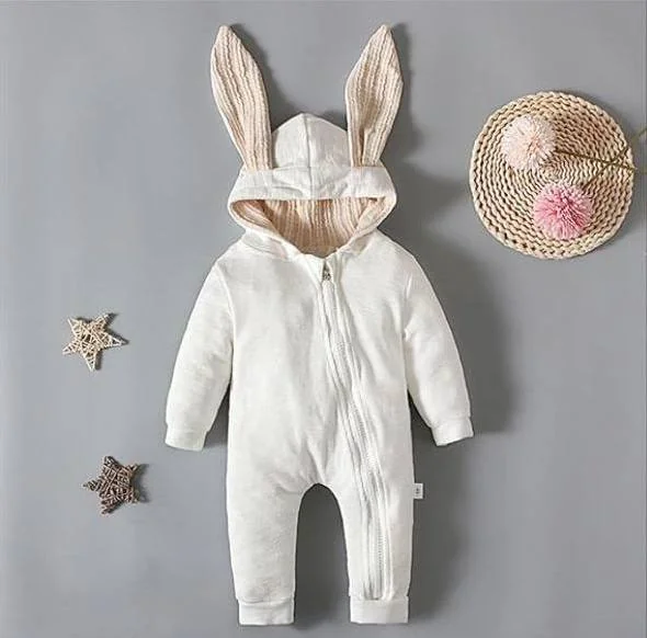 Bunny Romper White