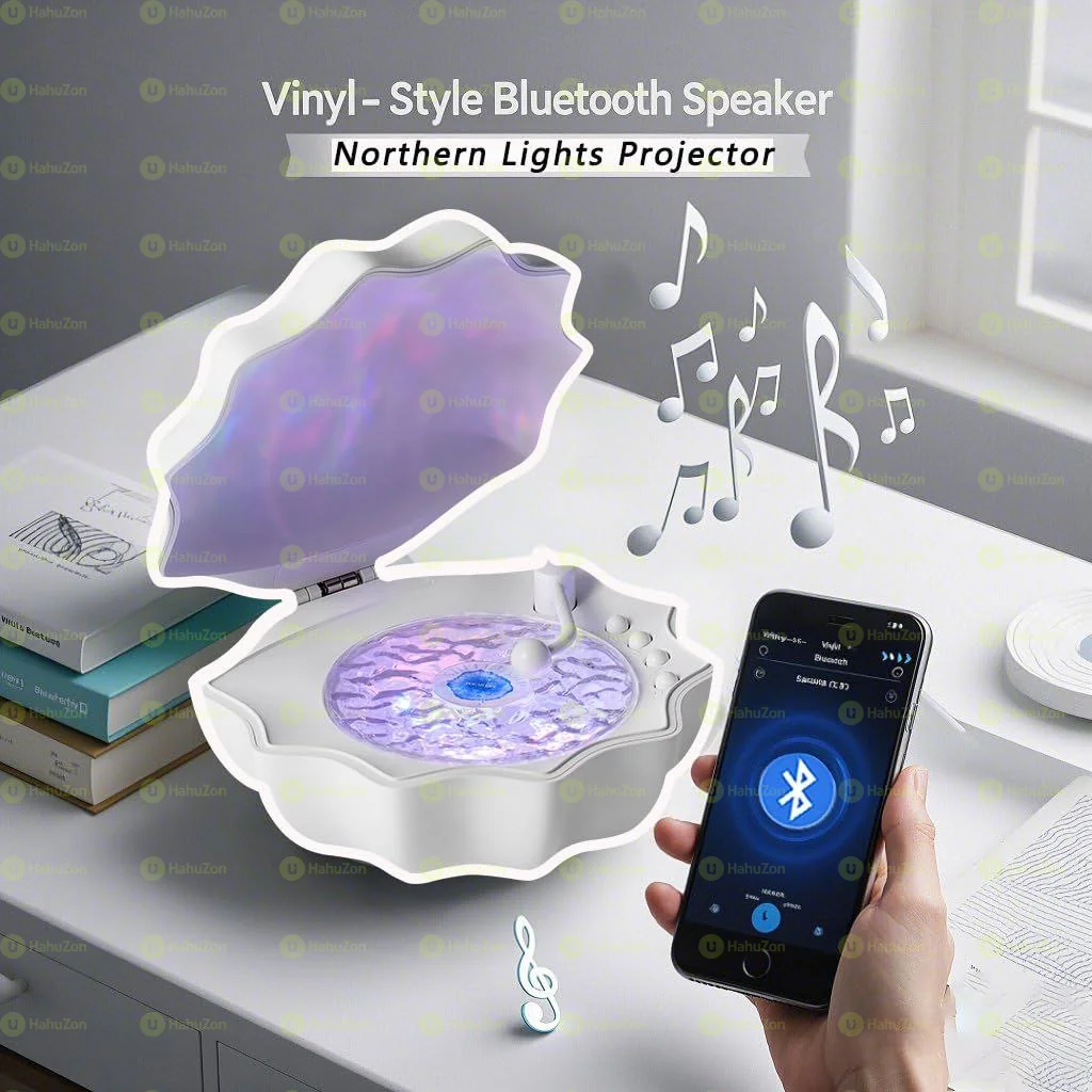 3-in-1 Shell Lamp Speaker