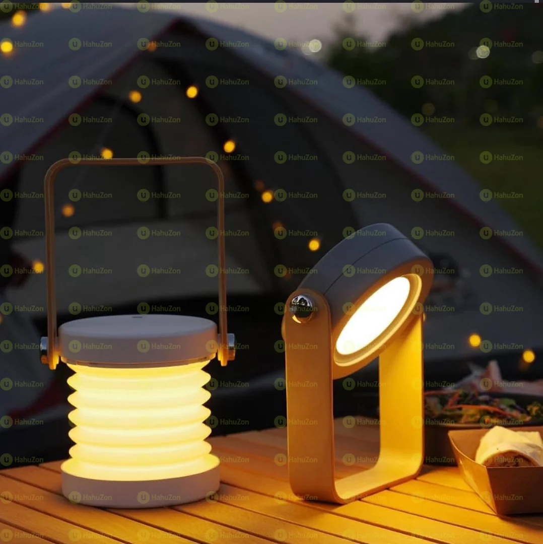 Foldable LED Bedside Table Lamp