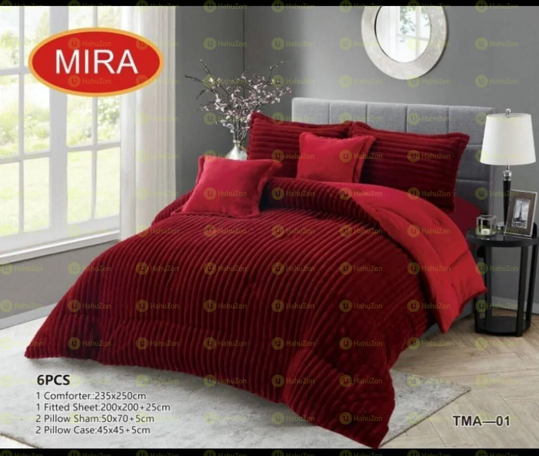 6 Pcs Comforter Set