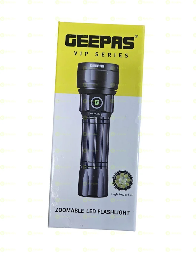 Geepas Zoomable LED Flashlight