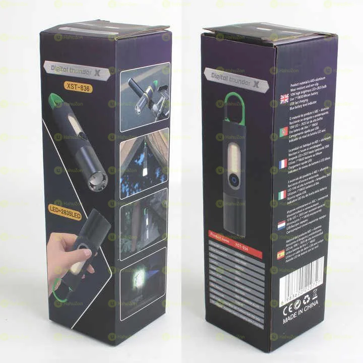 Digital Thunder Rechargeable Touch Light