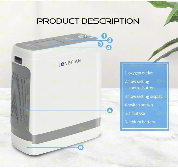 5-Liter Portable Oxygen Concentrator
