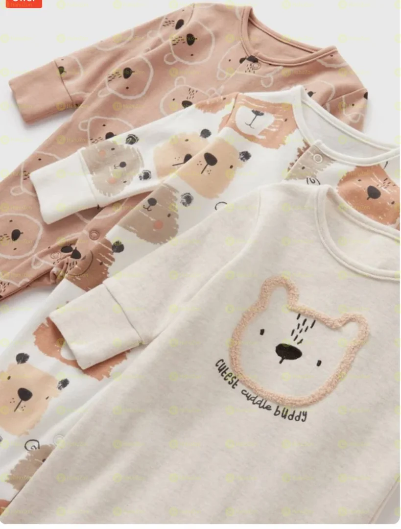 3 pcs Baby Sleep Suits