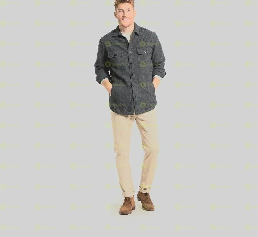 Wool Men's Overshirt