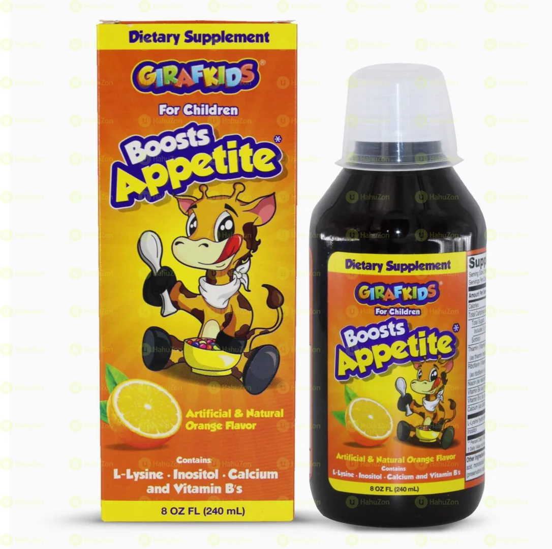 GirafKids Appetite Booster Syrup For Kids