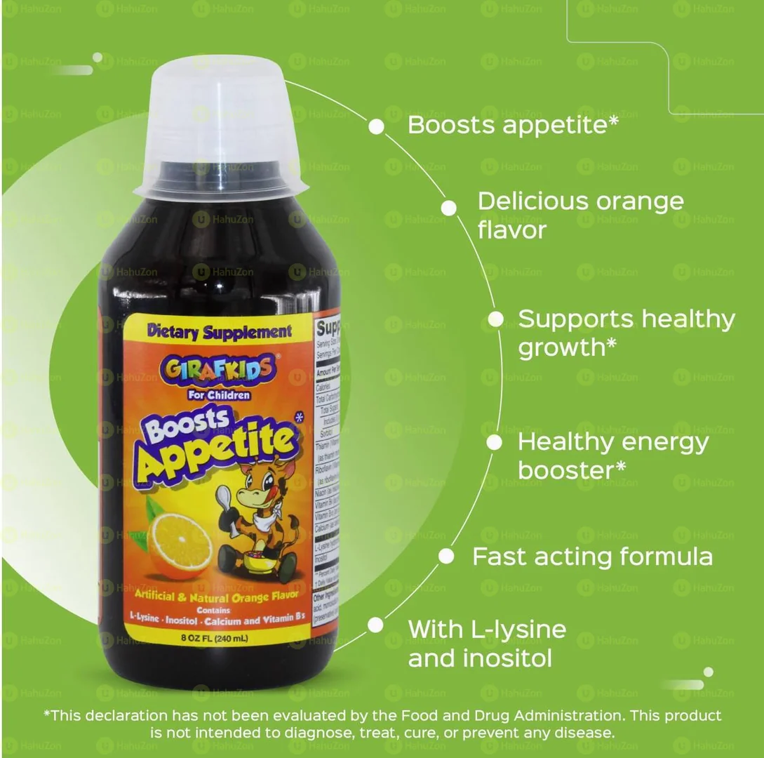GirafKids Appetite Booster Syrup For Kids
