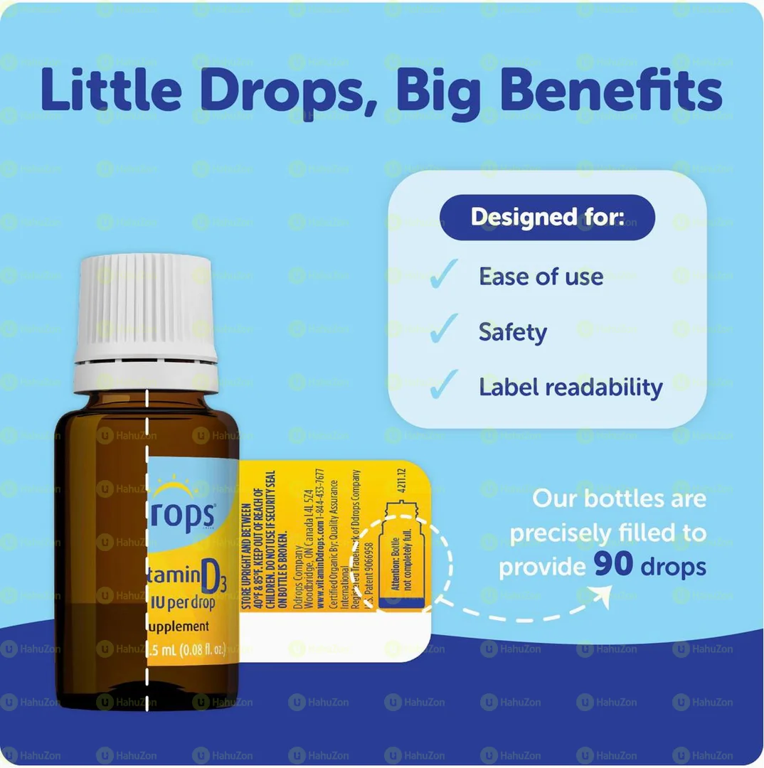 Ddrops Baby 400 IU, Vitamin D