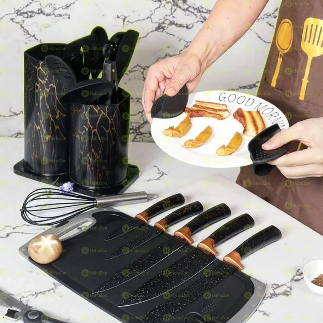 ባለ 25 ፒስ የኪችን ዕቃዎች