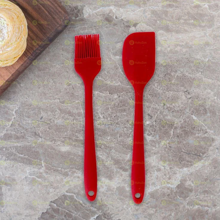 Silicon Spatulas And Basting Brushes