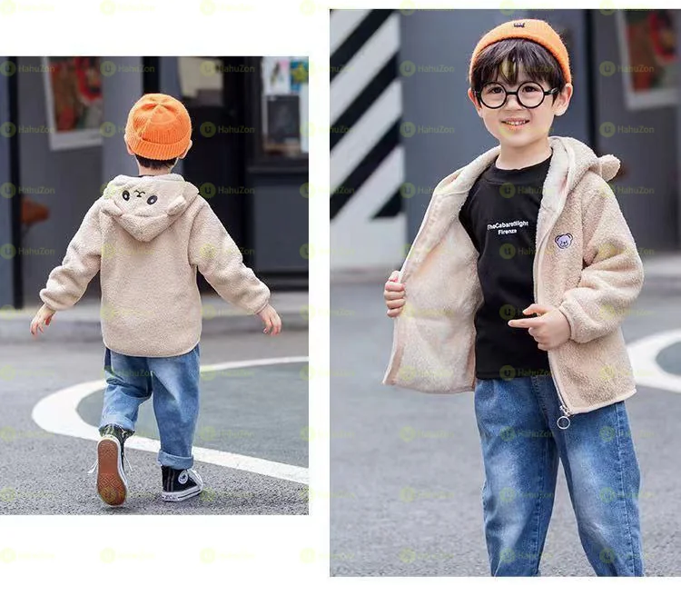 Unisex Coral Fleece Jacket