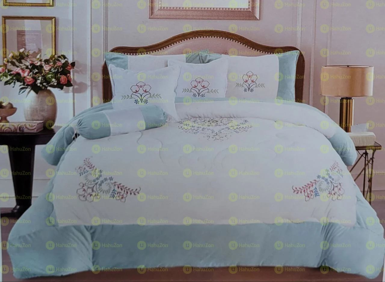 6 Pcs Comforter Set