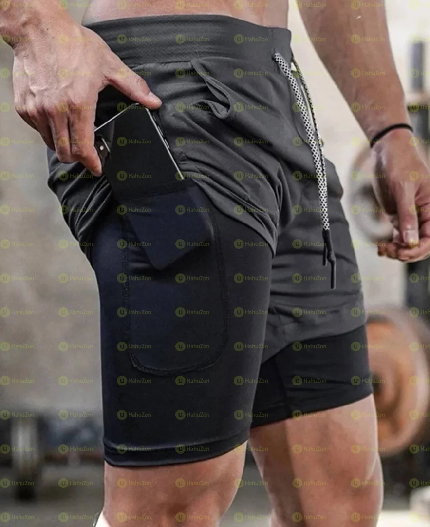 Men 2 in 1 Short