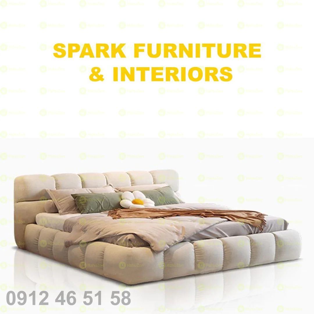 Bed B- 013 With 2 Nightstand