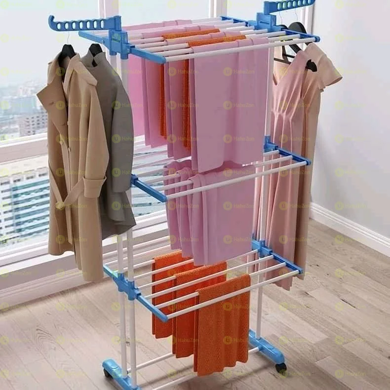 Three Layers of Clothes Hanger