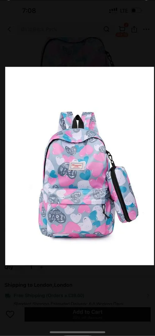 3pcs School Bag