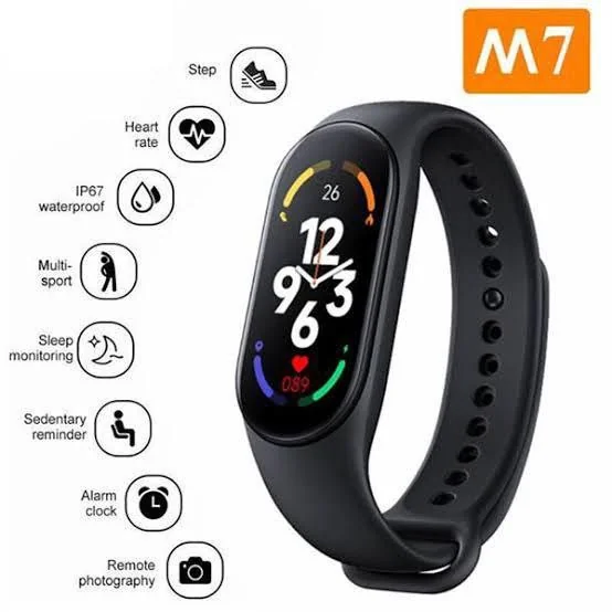 M7 Smart Band Fitness Smart Watch