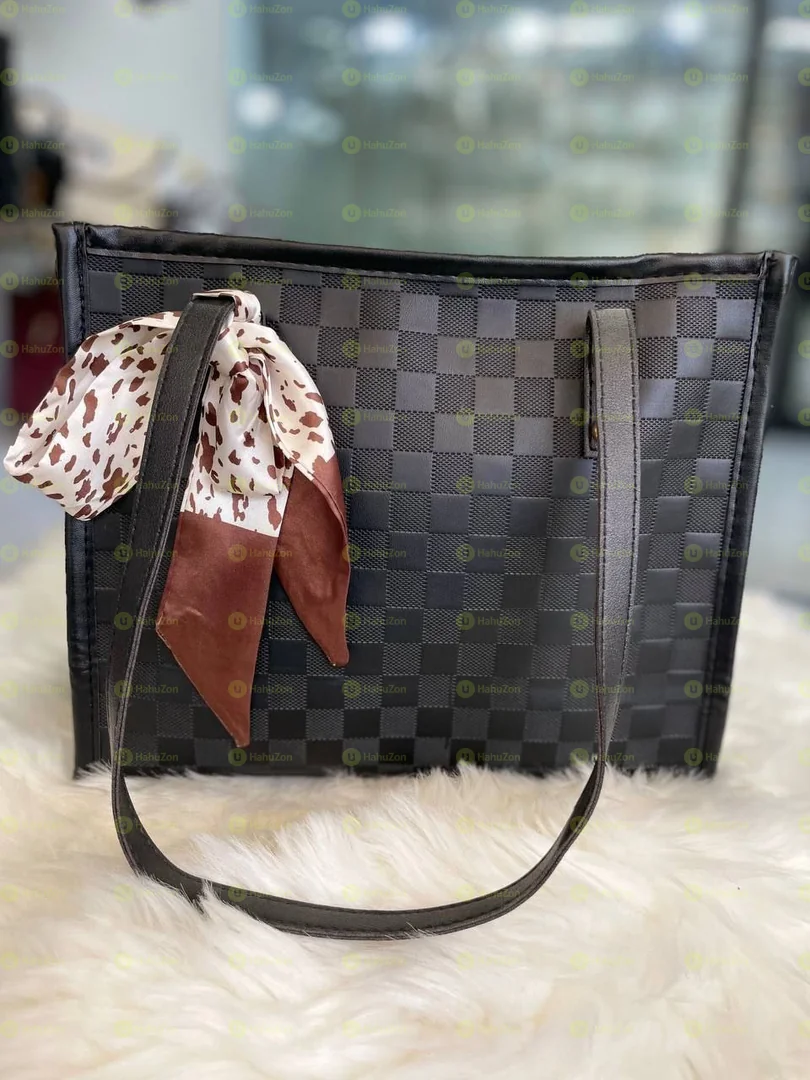 Square Check Ladies Handbags