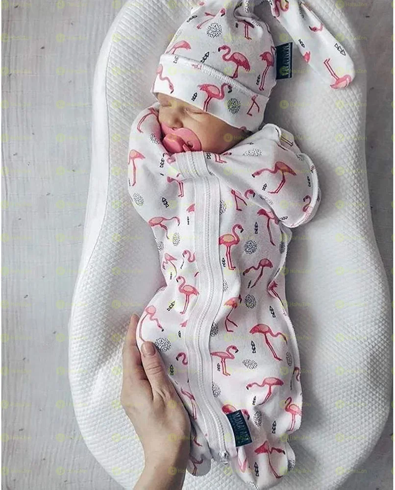 Londony 100% Cotton Zipper Swaddle